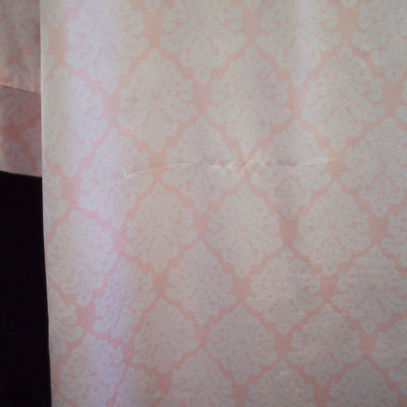 vtg KASSATLY Palm Beach Pink Floral Zip Up Satin Glam Lounge Robe Caftan Dress S - Picture 8 of 9